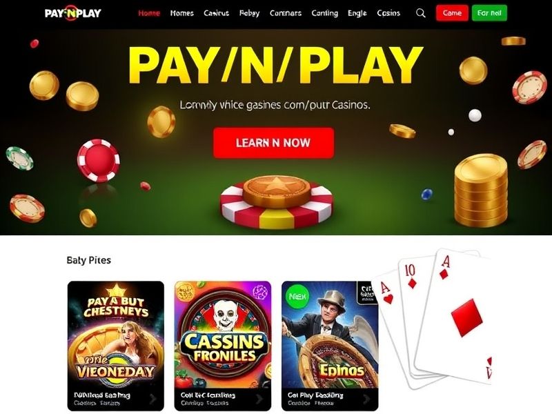 Discover the best casino pay n play options for instant access to online gambling. Learn about no-download games, one-click payouts, and top-rated mobile casinos with real money rewards.