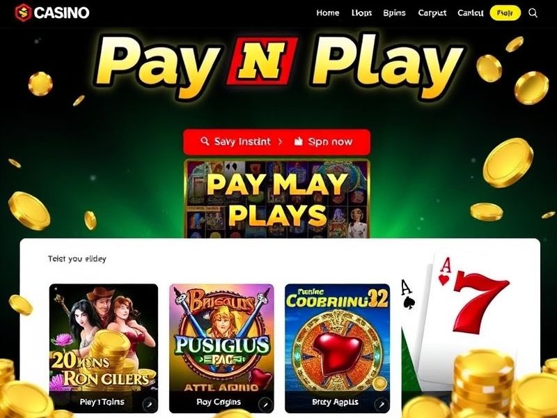 Discover the best casino pay n play options for instant access to online gambling. Learn about no-download games, one-click payouts, and top-rated mobile casinos with real money rewards.